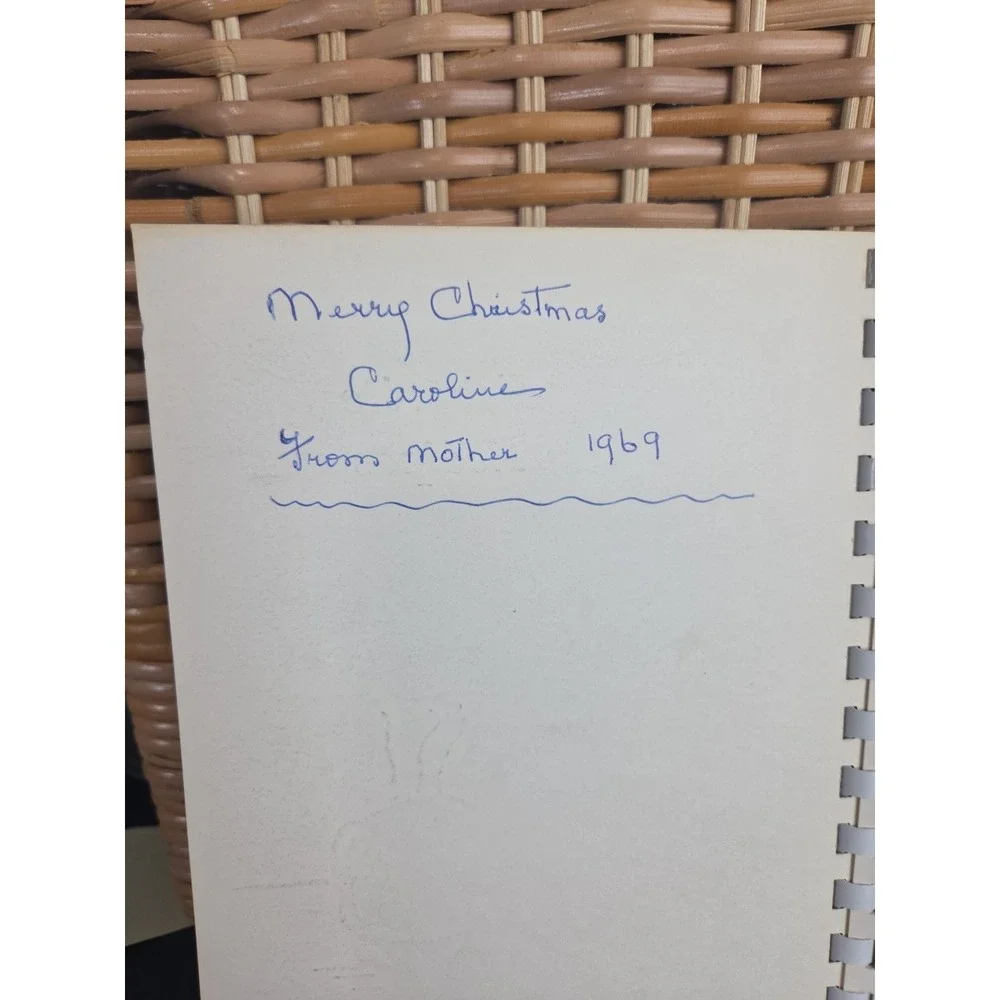 Konnoak Hills Moravian Church Cookbook Winston-Salem NC 1969 Spiral